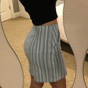 STRIPE SKIRT - HOLLISTER